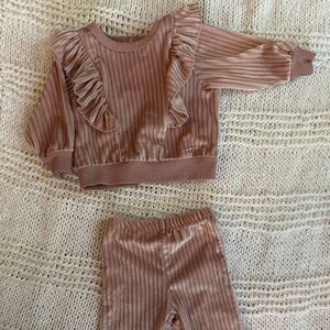 Adorable Pink Track Suit